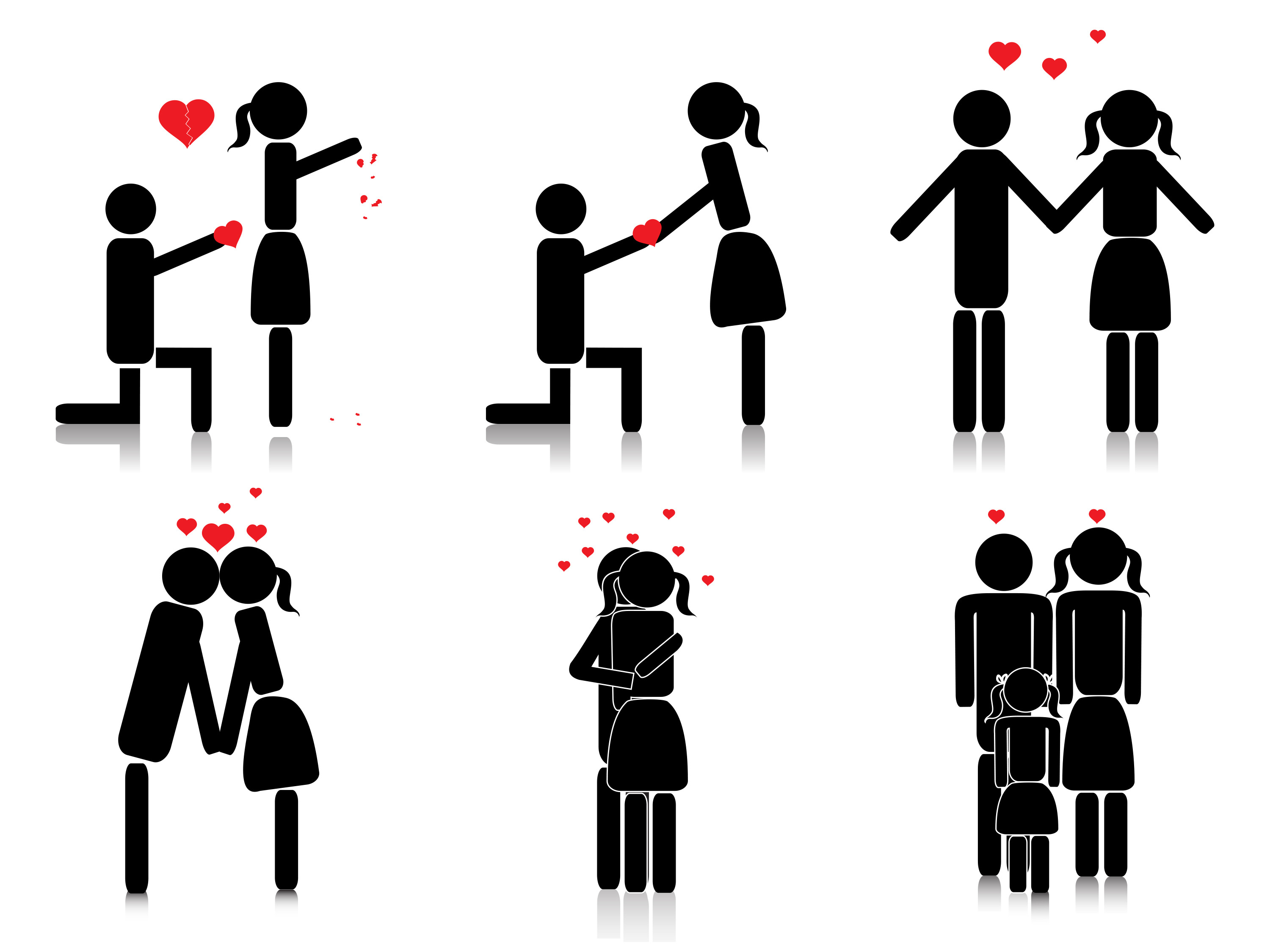 Graphic Image thematically depicting a great situation for a prenuptial agreement